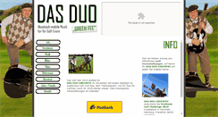 Desktop Screenshot of golf-band.de